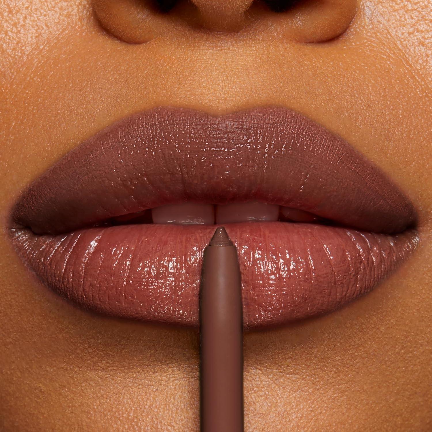 imageColourPop So Juicy Plumping Lip Liner with Peptides Long Lasting Lip Liner for Visibly Plumped amp Shaped Lips Enriched with Smoothing Ceramides amp Peppermint Slay 001 ozSlay