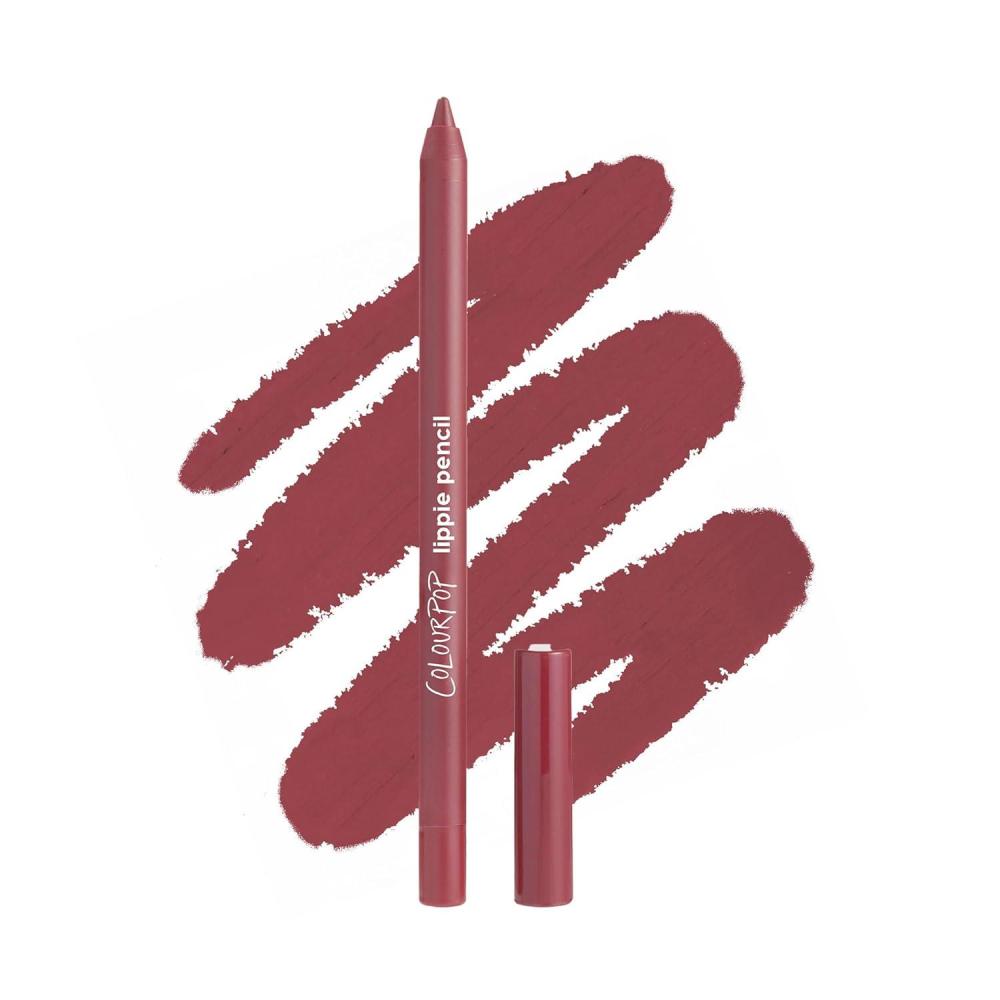 imageColourPop Lippie Lip Pencil  HighPigment LongLasting Lip Liner  Sharpenable Lip Liner Pencil for HighImpact Lip Color  Vegan Cream Formula with Precise Application  Cool BFFMe Again