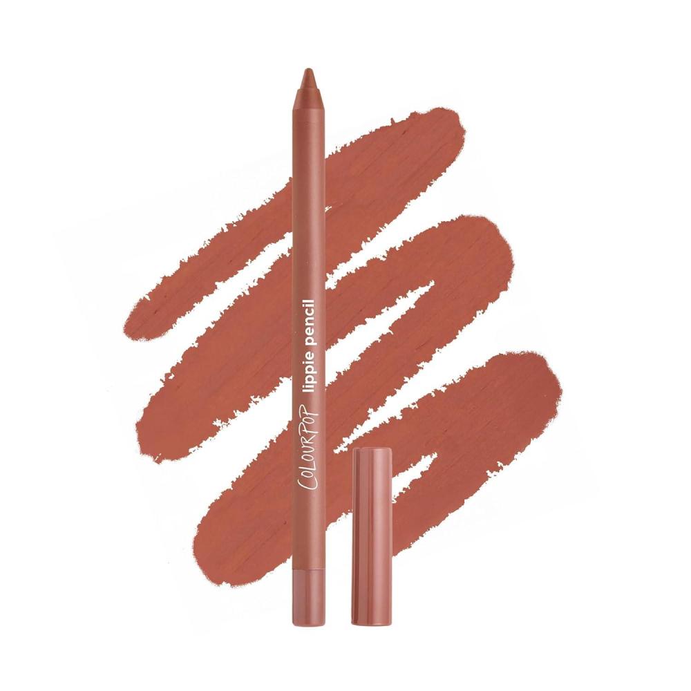 imageColourPop Lippie Lip Pencil  HighPigment LongLasting Lip Liner  Sharpenable Lip Liner Pencil for HighImpact Lip Color  Vegan Cream Formula with Precise Application  Cool BFFBFF2  Warm Brownish Nude