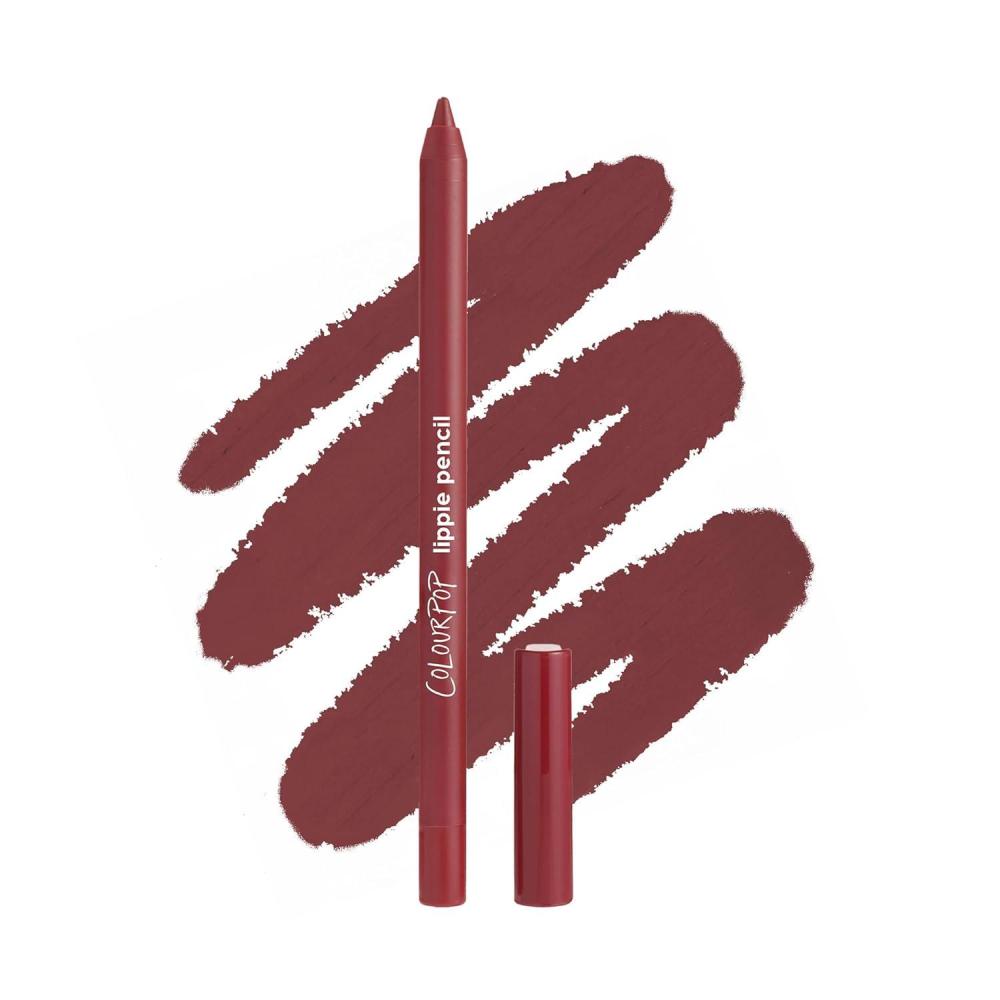 imageColourPop Lippie Lip Pencil  HighPigment LongLasting Lip Liner  Sharpenable Lip Liner Pencil for HighImpact Lip Color  Vegan Cream Formula with Precise Application  Cool BFFHoopty