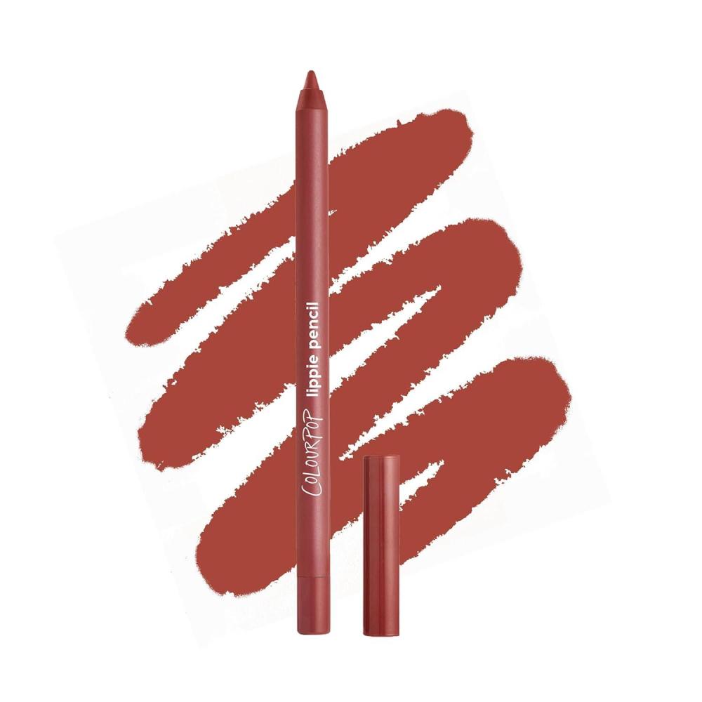 imageColourPop Lippie Lip Pencil  HighPigment LongLasting Lip Liner  Sharpenable Lip Liner Pencil for HighImpact Lip Color  Vegan Cream Formula with Precise Application  Cool BFFLove Bug  Red