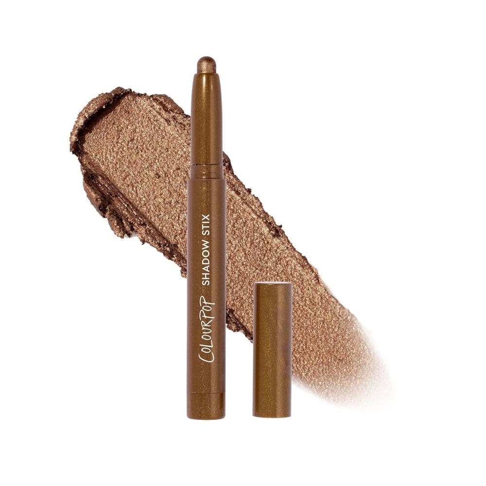 imageColourPop Metallic Neutrals Shadow Stix Makeup Kit  Shimmer Eyeshadow Make Up Set  Vegan amp CrueltyFree Cream Eyeshadow Sticks with HighPigment amp Metallic Finishes 3 CountQuokka