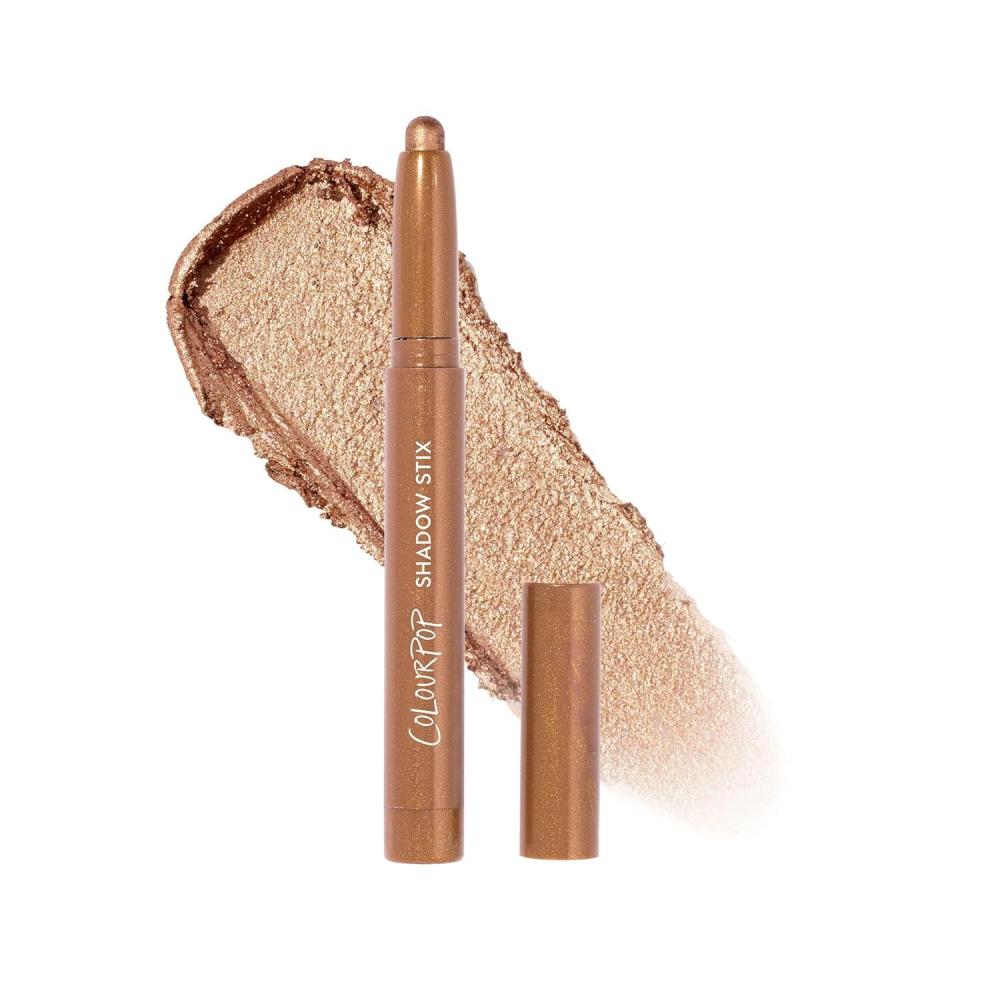 imageColourPop Metallic Neutrals Shadow Stix Makeup Kit Shimmer Eyeshadow Make Up Set Vegan amp CrueltyFree Cream Eyeshadow Sticks with HighPigment amp Metallic Finishes 3 CountWalk Of Fame