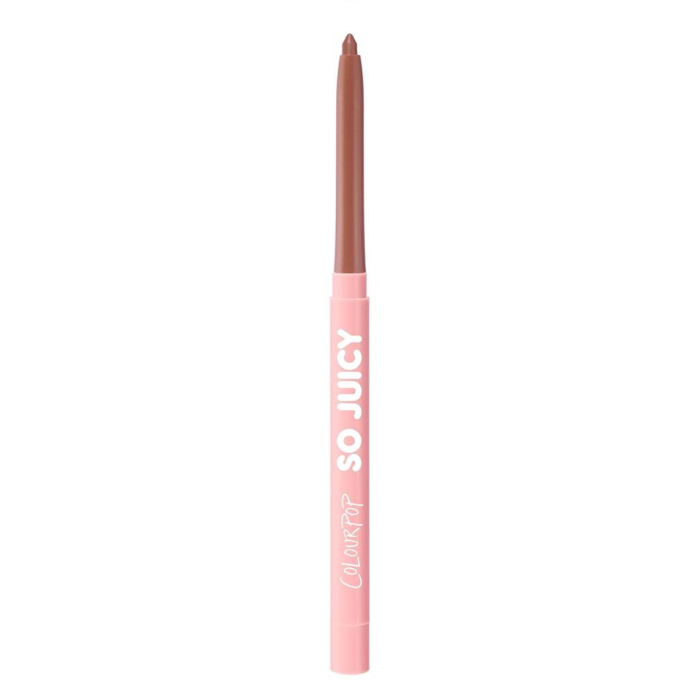 imageColourPop So Juicy Plumping Lip Liner with Peptides  Long Lasting Lip Liner for Visibly Plumped amp Shaped Lips  Enriched with Smoothing Ceramides amp Peppermint  Slay 001 ozTease
