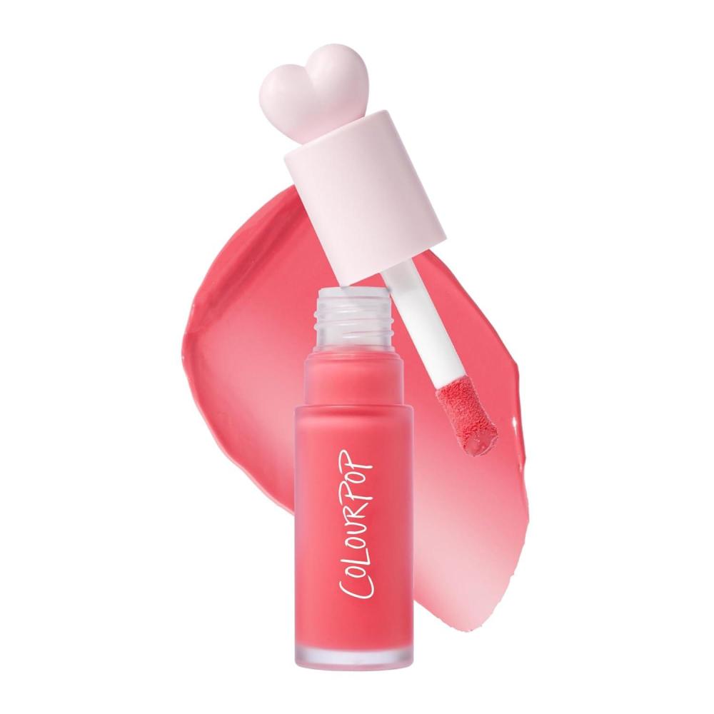 imageColourPop Weightless Liquid Blush  Hydrating Liquid Blush for Cheeks  Glowy Summer Makeup with Hyaluronic Acid for a Healthy Glow  Designed with a Doe Foot Applicator  Super Shy 030 ozAngel Face