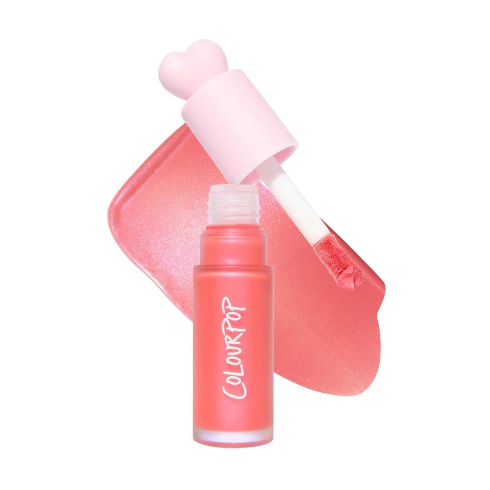imageColourPop Weightless Liquid Blush  Hydrating Liquid Blush for Cheeks  Glowy Summer Makeup with Hyaluronic Acid for a Healthy Glow  Designed with a Doe Foot Applicator  Super Shy 030 ozI Love It