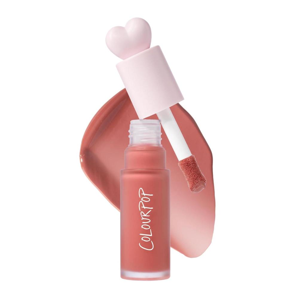 imageColourPop Weightless Liquid Blush  Hydrating Liquid Blush for Cheeks  Glowy Summer Makeup with Hyaluronic Acid for a Healthy Glow  Designed with a Doe Foot Applicator  Super Shy 030 ozTHX