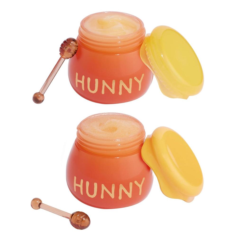 imageColourPop x Winnie the Pooh Lip Scrub amp Mask Set  Vegan amp CrueltyFree Lip Care Duo  Exfoliates Moisturizes amp Softens  Enriched with a Honey Flavor  Hunny Pot 2 Count