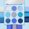 ColourPop Blue Moon Eyeshadow Palette – Monochromatic Blue Shadow Palette with Matte, Metallic and Duochrome Finishes – High-Pigment Eye Makeup with a Long-Wearing Formula (0.3 oz)(Blue Moon)