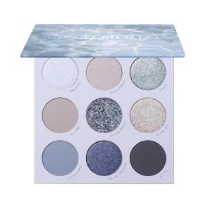 ColourPop Blue Moon Eyeshadow Palette – Monochromatic Blue Shadow Palette with Matte, Metallic and Duochrome Finishes – High-Pigment Eye Makeup with a Long-Wearing Formula (0.3 oz)(So Elemental)