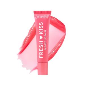 ColourPop Fresh Kiss Glossy Lip Balm – Hydrating Lip Care Enriched with Peptides, Hyaluronic Acid, Shea Butter & Vitamin E for an Ultra-Cushiony Formula – Cherry Glaze (2 Count)(Watermelon Sugar)