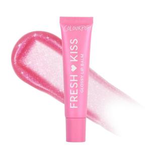 ColourPop Fresh Kiss Glossy Lip Balm – Hydrating Lip Care Enriched with Peptides, Hyaluronic Acid, Shea Butter & Vitamin E for an Ultra-Cushiony Formula – Cherry Glaze (2 Count)(Raspberry Crème)