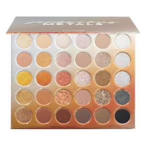 ColourPop Smoke N Roses Eyeshadow Palette – Rosey & Smokey Hues with Metallic and Matte Finishes – High-Pigment Eye Makeup with a Long-Wearing Formula (1.16 oz)(Precious Metals)