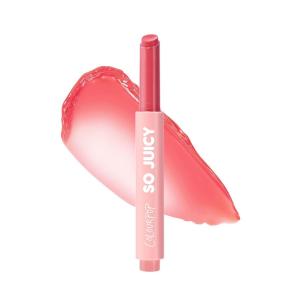 ColourPop So Juicy Plumping Lip Gloss Balm – Hydrating Lip Gloss & Balm Hybrid with Peptides – Non-Sticky Formula – Visibly Plumps Lips & Delivers Buildable Color – PSL (0.07 oz)(Guava Glaze)