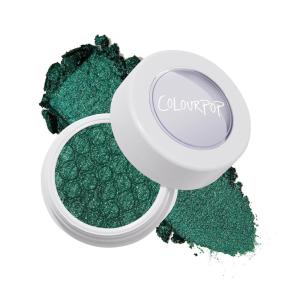 ColourPop Super Shock Shadow – High-Pigment, Crème-Powder Eye Makeup – Single Glitter Eyeshadow with Minimal Fallout and Unique Bouncy Texture – Ivory Eyeshadow – Mighty Morphin (0.07 oz)(Shadow Empire)
