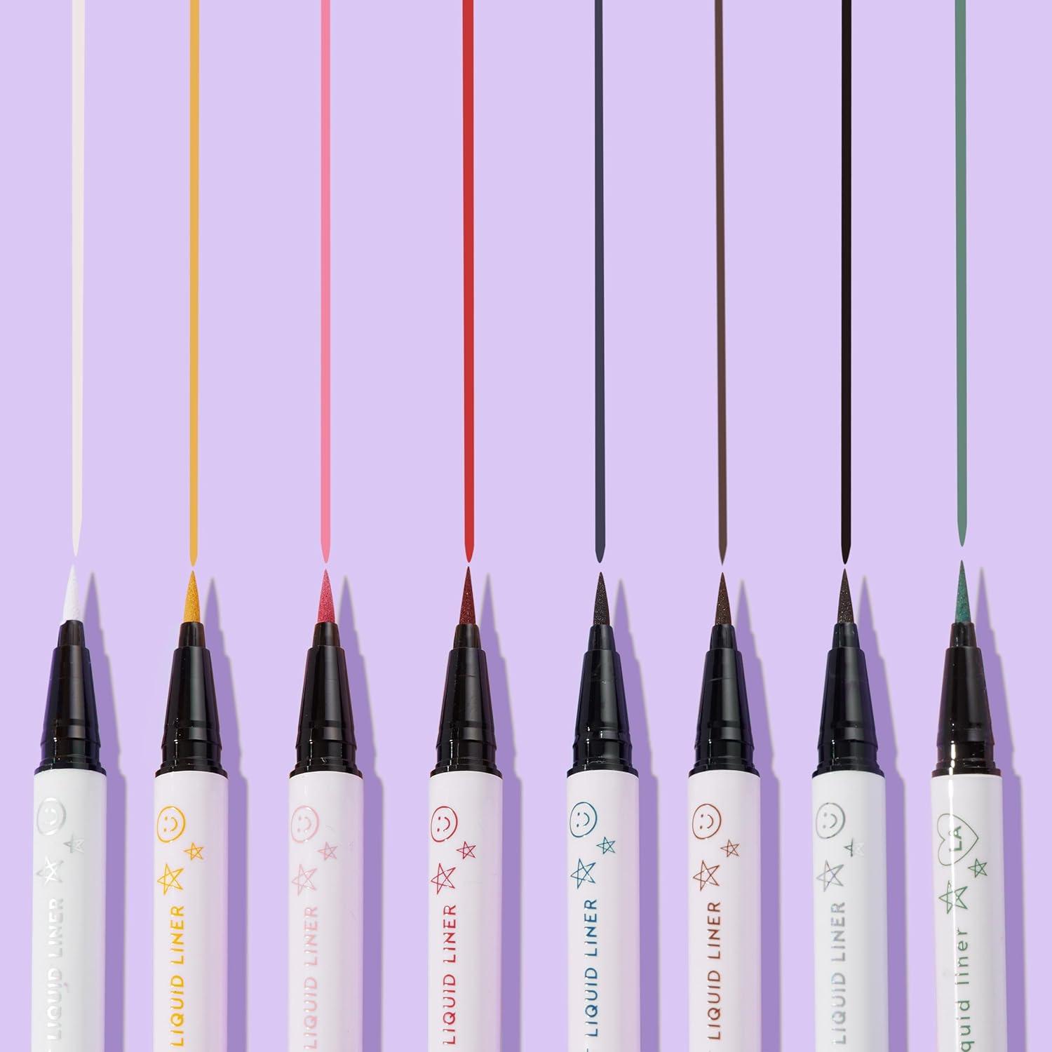 imageColourPop BFF Liquid Liner  Precision Felt Tip Liquid Eyeliner Pen  HighPigment amp Buildable Colored Eyeliner with a Transfer Resistant Formula  Graceland 002 ozGraceland