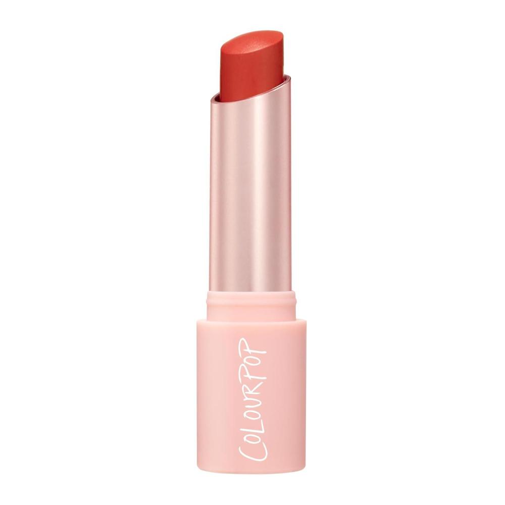 imageColourPop PowerPout Matte Lipstick  TransferProof Lip Makeup with 8HR Wear UltraPigmented Formula amp Comfortable NonDrying Matte Finish  Dirty Chai 011 ozPretty Spicy
