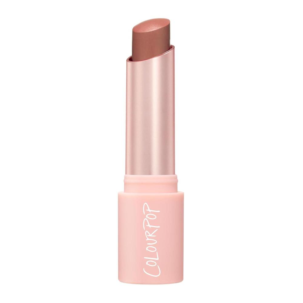 imageColourPop PowerPout Matte Lipstick  TransferProof Lip Makeup with 8HR Wear UltraPigmented Formula amp Comfortable NonDrying Matte Finish  Dirty Chai 011 ozHold Up