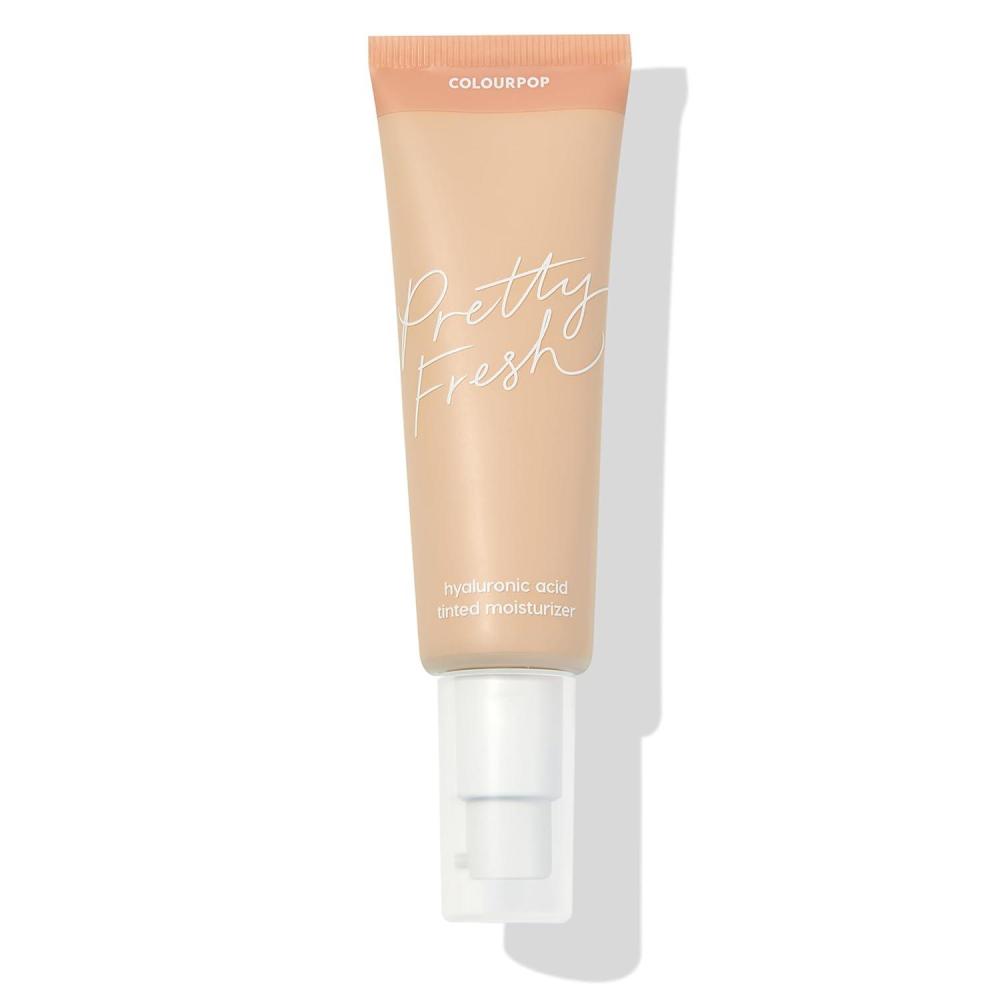 imageColourPop Pretty Fresh Tinted Moisturizer  Hydrating Skin Tint amp Glowy Summer Makeup with Lightweight Coverage  Made with Hyaluronic Acid amp Coconut Water  Deep Dark 24N 145 ozFair 4N