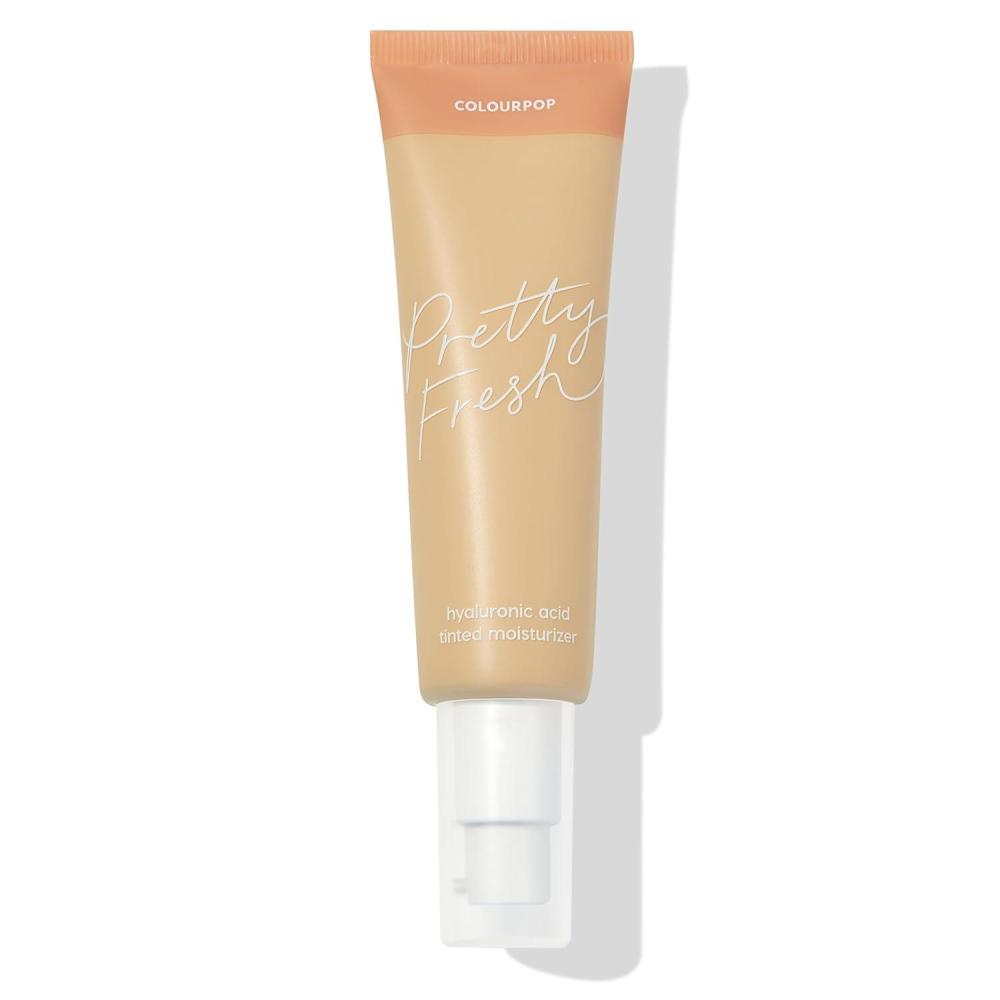 imageColourPop Pretty Fresh Tinted Moisturizer  Hydrating Skin Tint amp Glowy Summer Makeup with Lightweight Coverage  Made with Hyaluronic Acid amp Coconut Water  Deep Dark 24N 145 ozFair 3W