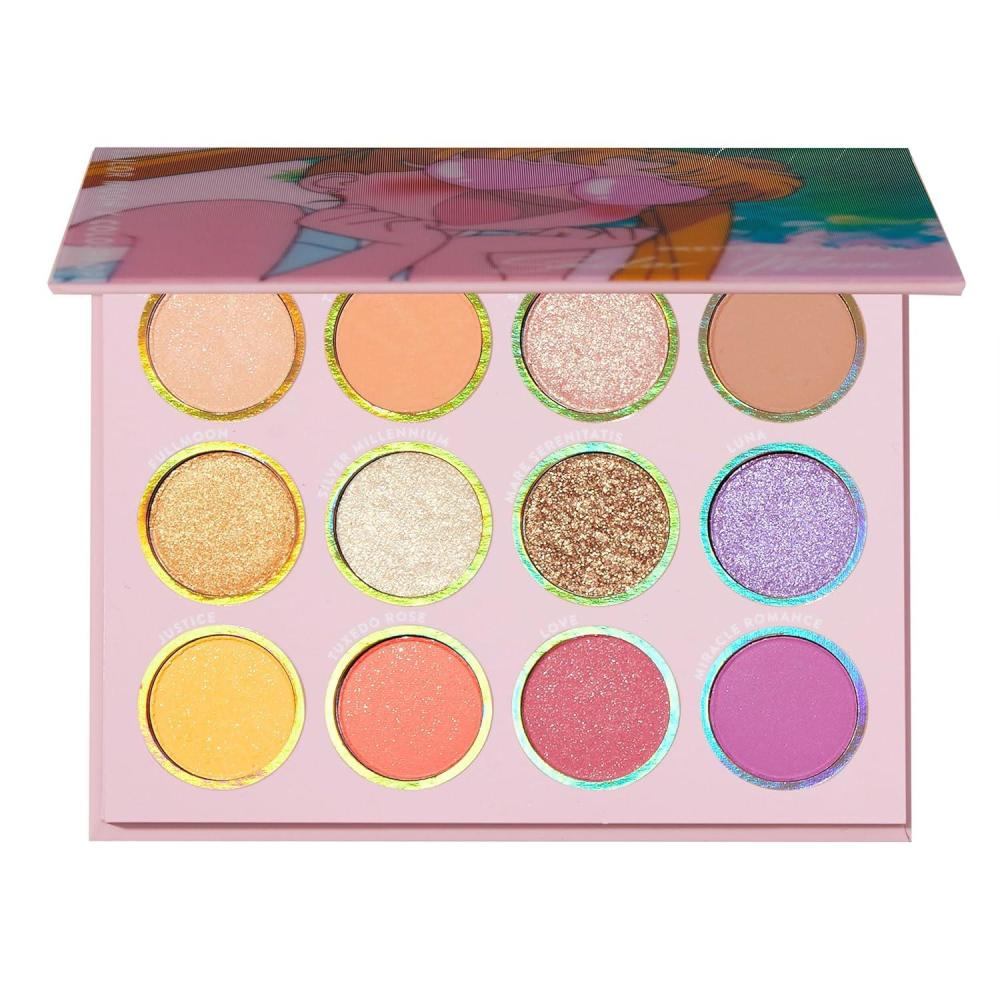 imageColourPop x Sailor Moon Pretty Guardian Makeup Palette  Pastel Shadow Palette with Metallic amp Matte Finishes  Buildable Blendable amp HighPigment Formula 05 ozPretty Guardian