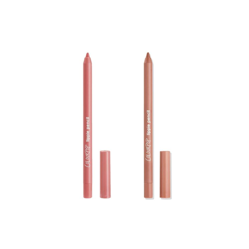 imageColourpop Nude Lip Liner Bundle  BFF amp Oh Snap Lippie Pencils 004 oz each HighPigment LongLasting Vegan Lip Liners for Precise Application