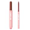 ColourPop So Juicy Plumping Lip Gloss Balm PSL (0.07 oz) + So Juicy Plumping Lip Liner Group Chat (0.01 oz), Hydrating, Non-Sticky, Peptide-Fueled Color & Shin