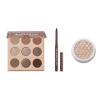 Colourpop Eyes Bundle – Neutrals – Metallic & Matte – Includes Shadow Palette, Super Shock Shadow & Creme Gel Liner (3 count)