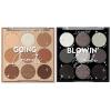 Colourpop Going Coconuts Eyeshadow Palette (0.3 oz), Blowin’ Smoke Eyeshadow Palette (0.3 oz), Long-Wearing, High-Pigment Eye Makeup Set