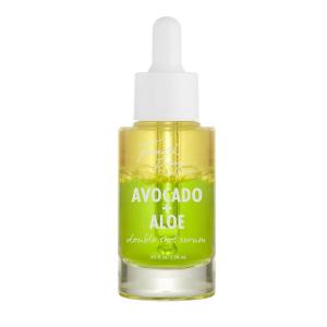 ColourPop Fourth Ray Beauty Avocado + Aloe Double Shot Face Serum – Nourishing & Hydrating Serum with Antioxidant-Rich Avocado Oil & Aloe to Soften Skin (.95 fl oz)