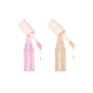 ColourPop Highlight Bundle – Hi-Lite Dewy Liquid Highlighter in Pink Pony (0.38 oz) & Sugar Donut (0.38 oz), Ultra-Reflective Face & Body Illuminators with Hydrating Hyaluronic Acid & Niacinamide