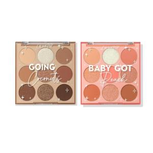ColourPop Neutrals Palette Bundle – High-Pigment Eye Makeup with Matte, Metallic, and Glitter Finishes – Baby Got Peach Shadow Palette (0.3 oz) & Going Coconuts Eyeshadow Palette (0.3 oz)