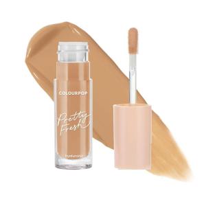 ColourPop Pretty Fresh Creamy Concealer – Full Coverage Concealer with a Natural Finish – Formulated with Hyaluronic Acid & Coconut Water for Instant Hydration – Medium – 85N (0.3 oz)(Medium Dark – 145W)