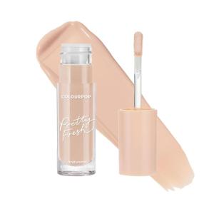 ColourPop Pretty Fresh Creamy Concealer – Full Coverage Concealer with a Natural Finish – Formulated with Hyaluronic Acid & Coconut Water for Instant Hydration – Medium – 85N (0.3 oz)(Medium – 85N)