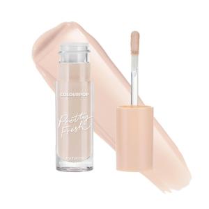 ColourPop Pretty Fresh Creamy Concealer – Full Coverage Concealer with a Natural Finish – Formulated with Hyaluronic Acid & Coconut Water for Instant Hydration – Medium – 85N (0.3 oz)(Light – 40N)