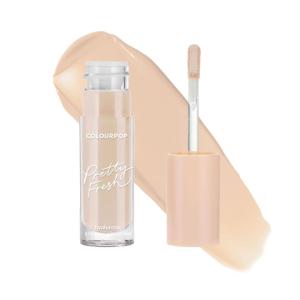 ColourPop Pretty Fresh Creamy Concealer – Full Coverage Concealer with a Natural Finish – Formulated with Hyaluronic Acid & Coconut Water for Instant Hydration – Medium – 85N (0.3 oz)(Light – 45W)