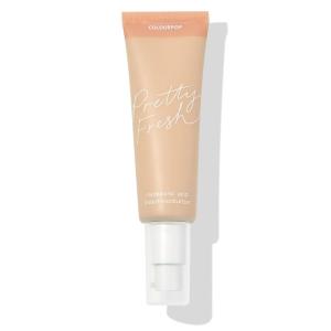 ColourPop Pretty Fresh Tinted Moisturizer – Hydrating Skin Tint & Glowy Summer Makeup with Lightweight Coverage – Made with Hyaluronic Acid & Coconut Water – Deep Dark 24N (1.45 oz)(Fair 4N)
