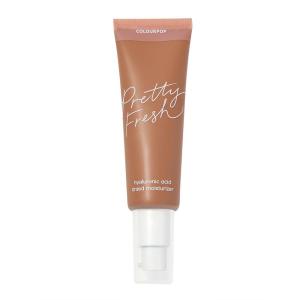 ColourPop Pretty Fresh Tinted Moisturizer – Hydrating Skin Tint & Glowy Summer Makeup with Lightweight Coverage – Made with Hyaluronic Acid & Coconut Water – Deep Dark 24N (1.45 oz)(Med Dark 16N)