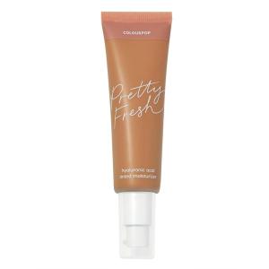 ColourPop Pretty Fresh Tinted Moisturizer – Hydrating Skin Tint & Glowy Summer Makeup with Lightweight Coverage – Made with Hyaluronic Acid & Coconut Water – Deep Dark 24N (1.45 oz)(Med Dark 13W)