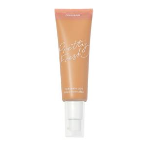 ColourPop Pretty Fresh Tinted Moisturizer – Hydrating Skin Tint & Glowy Summer Makeup with Lightweight Coverage – Made with Hyaluronic Acid & Coconut Water – Deep Dark 24N (1.45 oz)(Medium 9W)