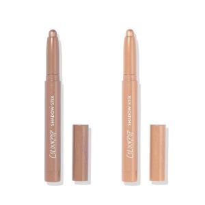 ColourPop Shadow Stix Bundle – Cream Eyeshadow Stick with Long-Lasting Color – Socialite & Honey BB (Pack of 2, 0.05 oz each)