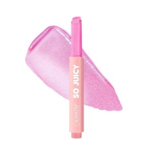 ColourPop So Juicy Plumping Lip Gloss Balm – Hydrating Lip Gloss & Balm with Peptides & Pearl Finish – Non-Sticky Formula – Visibly Plumps Lips & Delivers Buildable Color – Cyberstar (0.07 oz)(Cyberstar)