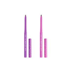 Colourpop Eyeliner Bundle – Crème Gel Waterproof Chrome Eyeliner in Actin Up (0.01 oz) & Pixie (0.01 oz), 18HR Wear, Smudge-Proof, Vegan & Cruelty-Free