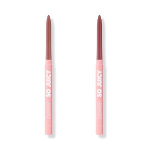Colourpop So Juicy Plumping Lip Liner with Peptides Bundle – Long Lasting Lip Liner for Visibly Plumped & Shaped Lips – Westwood & Group Chat (Pack of 2, 0.01oz each)