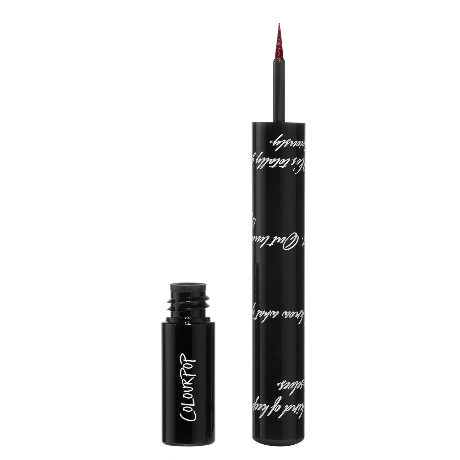 imageColourPop Twilight Collection Graphix Ink Liner  HighPigment Liquid Colored Eyeliner with a LongLasting Buildable Formula and Flexible Precision Tip  Coven 007 ozVampire