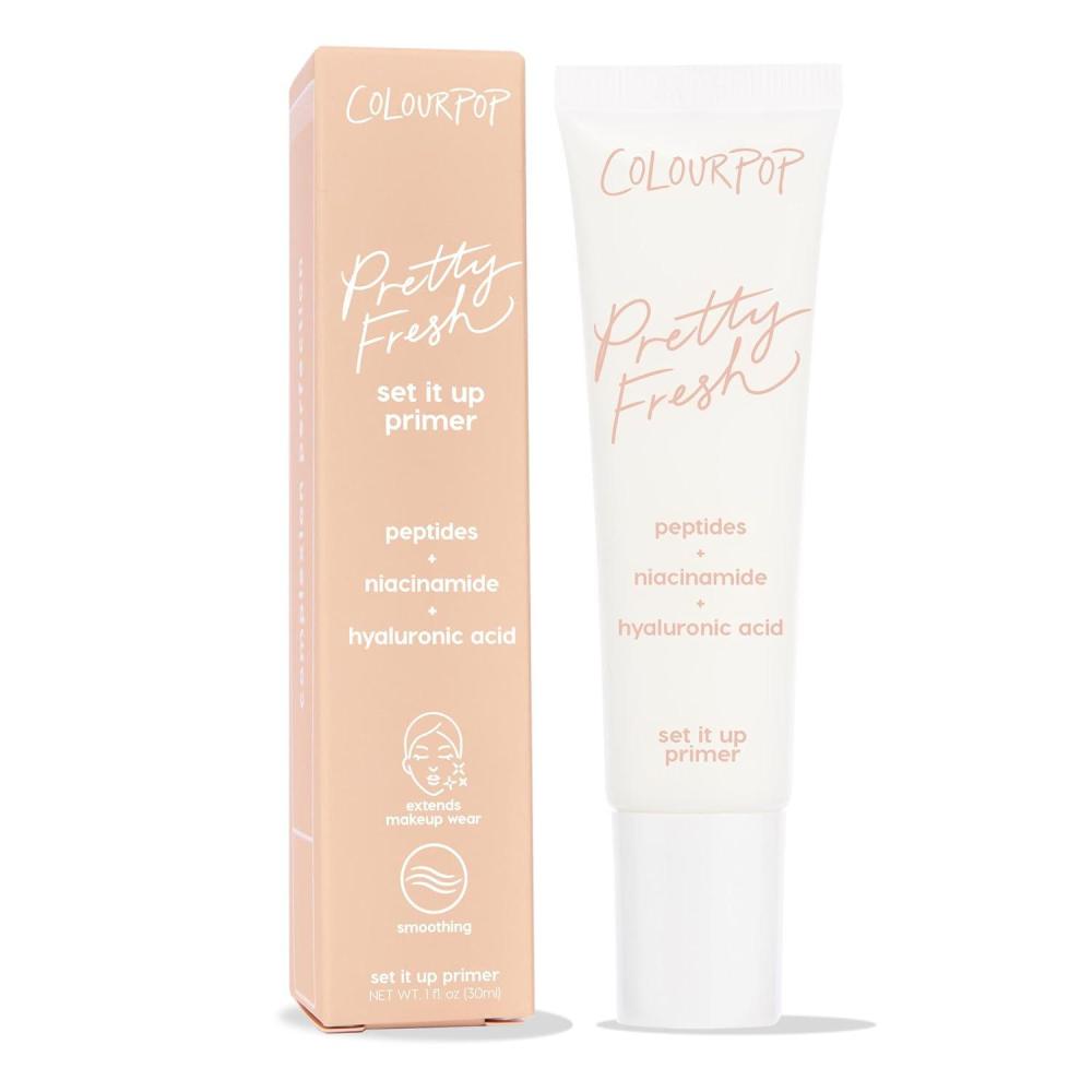 imageColourPop Pretty Fresh Airbrush Makeup Primer  Hydrating GelCream Face Primer amp Pore Minimizer with Peptides Niacinamide amp Hyaluronic Acid  Vegan amp CrueltyFree  Set It Up 1 Fl Oz