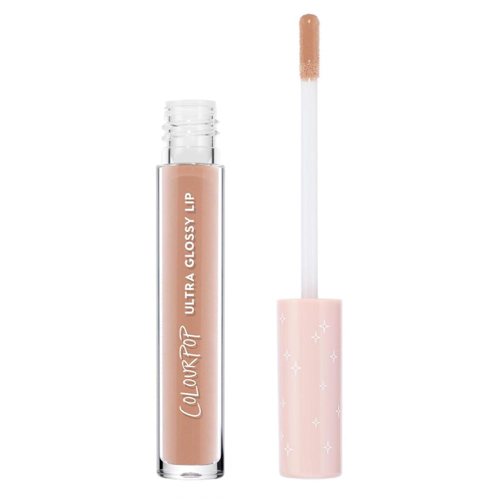 imageColourPop Ultra Glossy Lip Gloss  HighShine NonSticky amp Hydrating Lip Gloss with a Flexible Paddle Applicator  Sheer Pearlized Crme amp Clear Finishes  Sugar Cookie 011 ozMajor Throwback