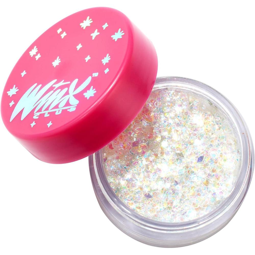 imageColourPop Winx Club Glitter Gel  Hair amp Body Glitter with a Opalescent Shimmer  Made with an Adhesive Gel Formula  Easy to Use amp Mess Free  Enchantix 06 oz