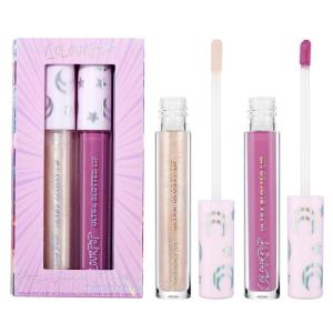 ColourPop x Sailor Guardians Ultra Lip Color Set – High-Shine, Non-Sticky & Hydrating Silver Lip Gloss & Diffused Nude Matte Lipstick Set with a Flexible Paddle Applicator – Celestial Powers (2 Count)(Heroines)