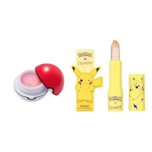 ColourPop x Pokémon Lip Bundle – You’re a Catch Leave-On Lip Treatment – Berry & Colorchanging Lip Balm – Thunderbolt (2 Count, 0.07 oz and 0.12 oz)